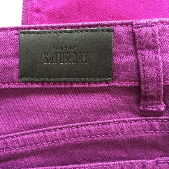 kate spade Denim - New Kate Spade Saturday 2 Tone Skinny Jeans Sz 25